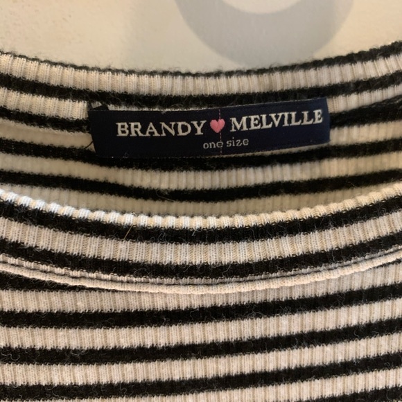 Brandy Melville Striped T-Shirt Dress - Picture 4 of 4